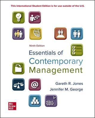 ISE Essentials of Contemporary Management, 9e