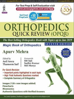 Orthopedics Quick Review (OPQR): Magic Book of Orthopedics, 7e**