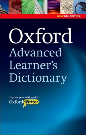 Oxford Advanced Learner's Dictionary: Paperback with CD-ROM (includes Oxford iWriter), 8e