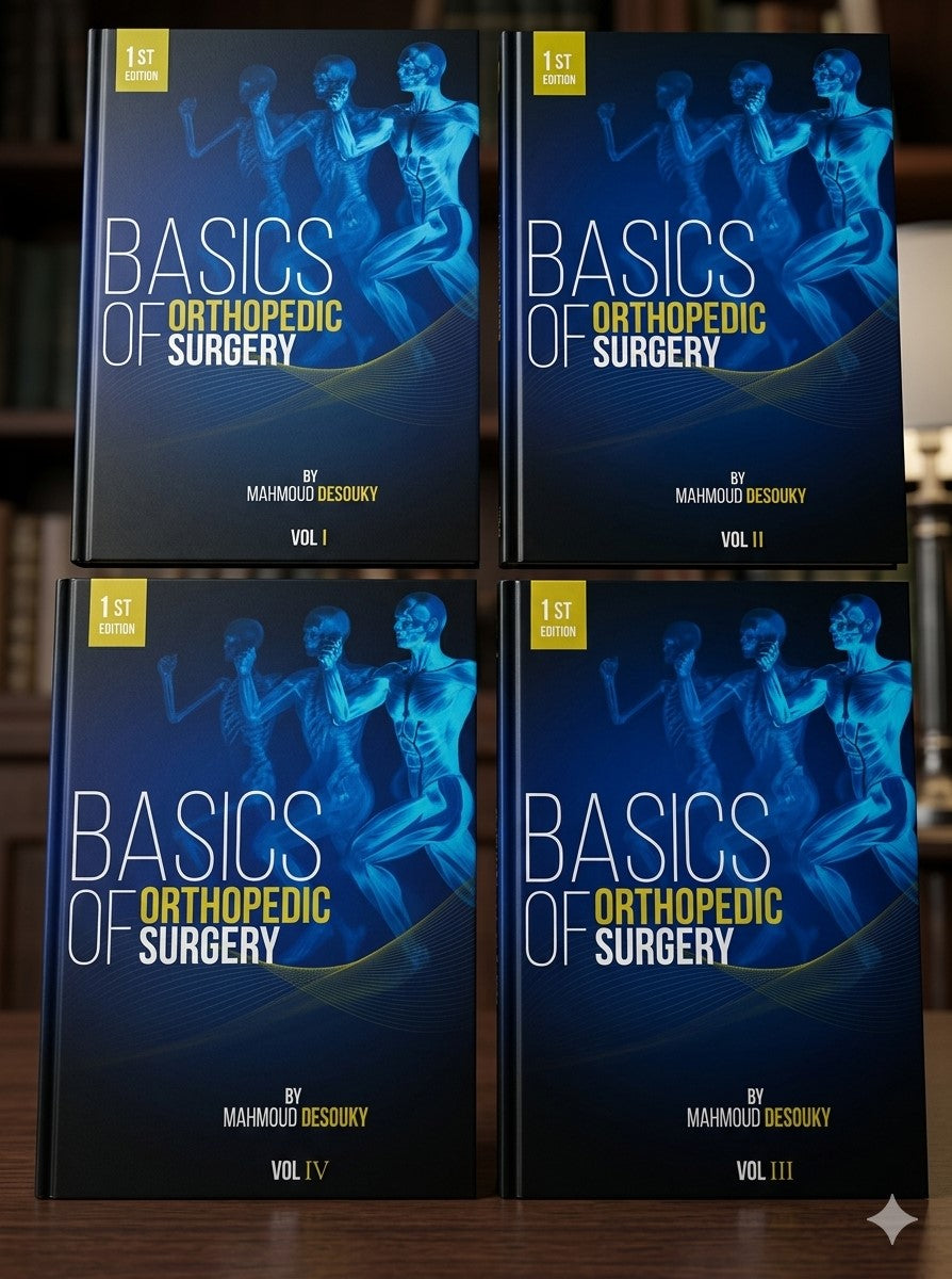 Desouky Basic of Orthopedic Surgery, 4-Volume Set | Mahmoud Desouky