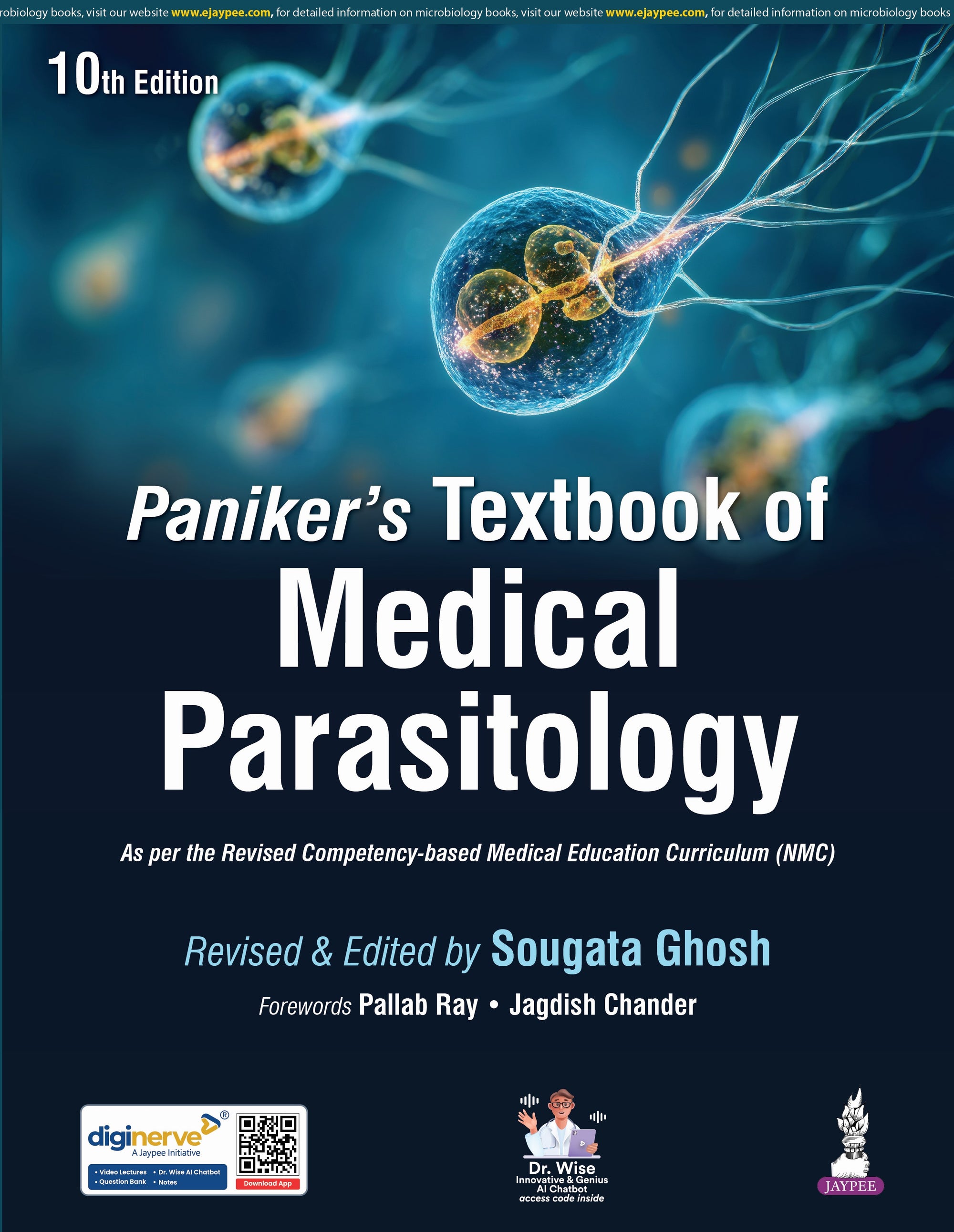 Paniker's Textbook of Medical Parasitology, 10e | Sougata Ghosh