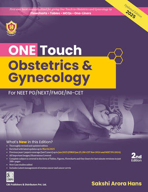 ONE Touch Obstetrics & Gynecology for NEET/NEXT/FMGE/INI-CET, 2e