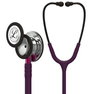 3M Littmann Classic III Monitoring Stethoscope: Mirror Plum Pink 5960