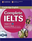 Complete IELTS Bands 5–6.5 Student's Book with Answers with CD-ROM