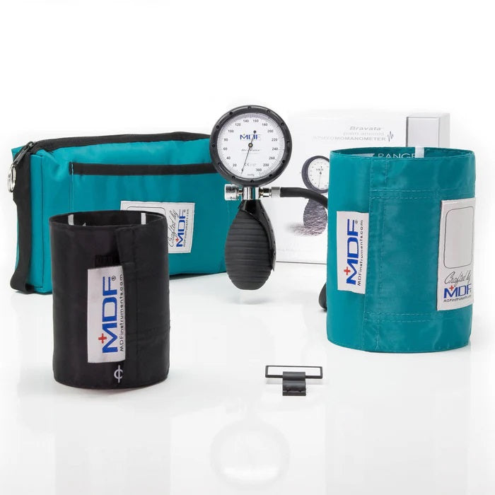 Aneroid-Sphygmomanometer-MDF Bravata® Sphygmomanometer Teal-7028