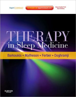 Therapy in Sleep Medicine: Expert Consult - Online and Print**