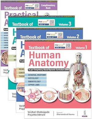 Textbook of Human Anatomy, 4-Volume Set