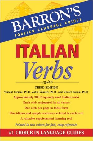 Italian Verbs (Barron's Verb), 3e**