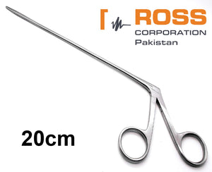 ENT. Insts-Ear Forceps Hartman-Serrated-Stainless Steel-20cm-ROSS