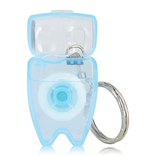 Medical Accessories-Key Ring-Portable Mint Dental Floss-Teeth Cleaning(15M/Piece)