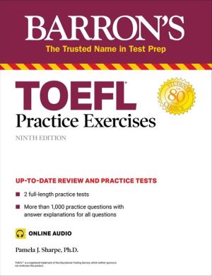 TOEFL Practice Exercises (Barron's Test Prep), 9e
