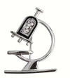 Med Acc-Microscope Brooch