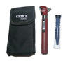 Otoscope Set OMNI 3000 Standard, LED WOSB, Burgundy Color, Soft Pouch 8002