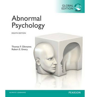 Abnormal Psychology, Global Edition, 8e