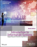 Introduction to Information Systems, International Adaptation, 9e