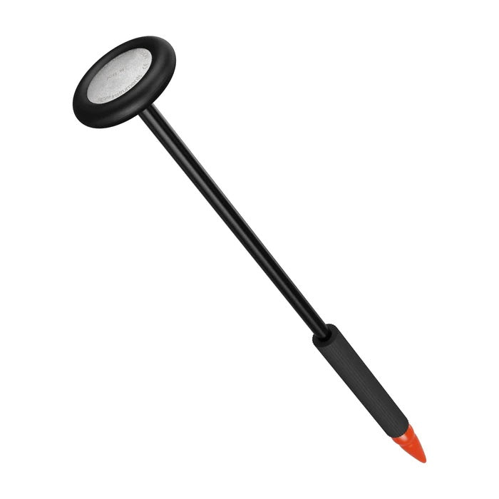 Medical Tools MDF Hammer Queen Square Tendon Handle 35 CM With Pointed Tip Black Edition 7004