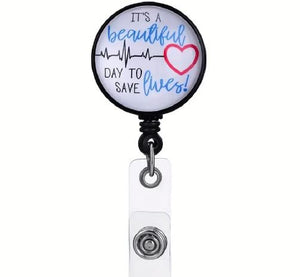 Creative Doctor/nurse Brooch Badge With Retractable Easy Pull Buckle For Students' Id Card, Work Permit Card 3