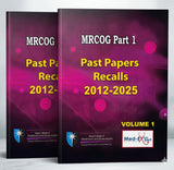 Med-Exam MRCOG Part 1 Past Papers Recalls 2012-2025- Colored, 2-Volume Set