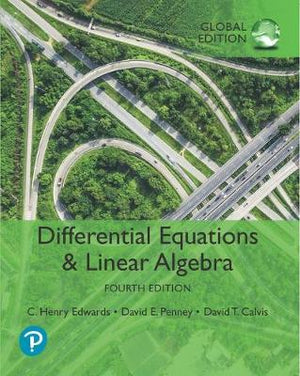 Differential Equations and Linear Algebra, Global Edition, 4e