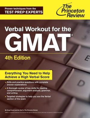 Verbal Workout for the GMAT, 4e
