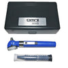 8010-Otoscope Set OMNI 3000 Deluxe, LED WOSB, Blue Color, Hard Case