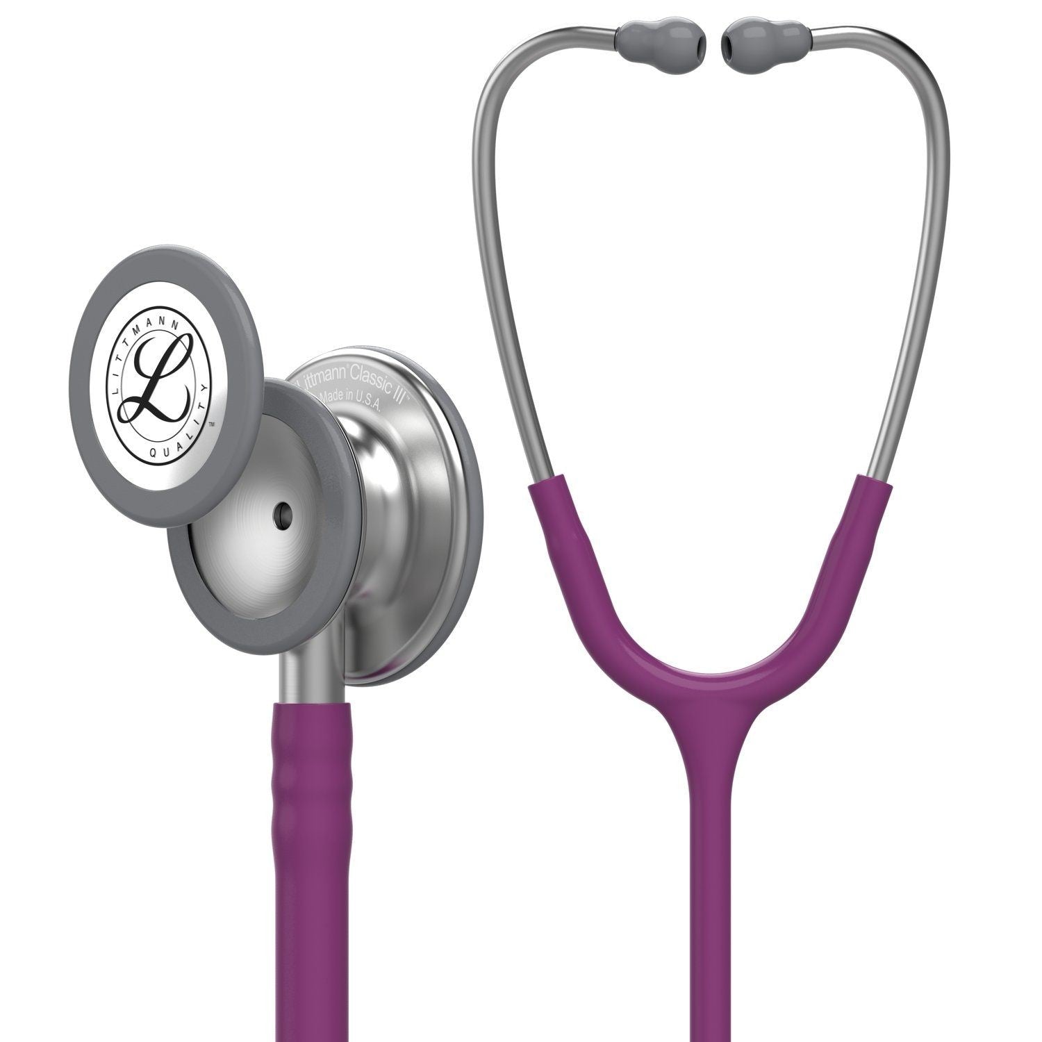 3M Littmann Classic III Monitoring Stethoscope: Plum 5831