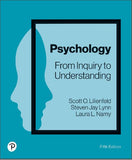 Psychology: From Inquiry to Understanding, 5e