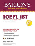 TOEFL iBT: with 8 Online Practice Tests (Barron's Test Prep), 17e**