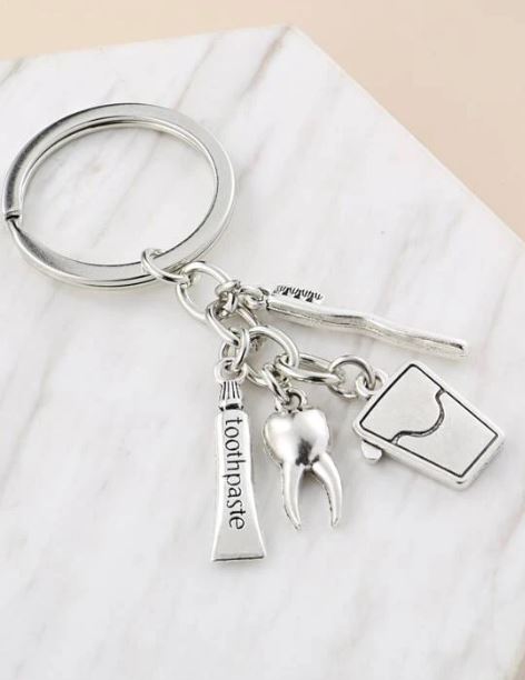 Med Acc-Key Ring-Toothbrush & Teeth Med Acc-Key Ring-Toothbrush & Teeth