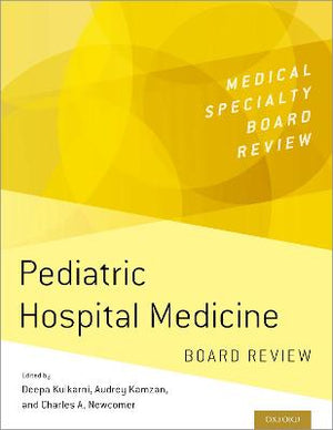 Pediatric Hospital Medicine Board Review | ABC Books