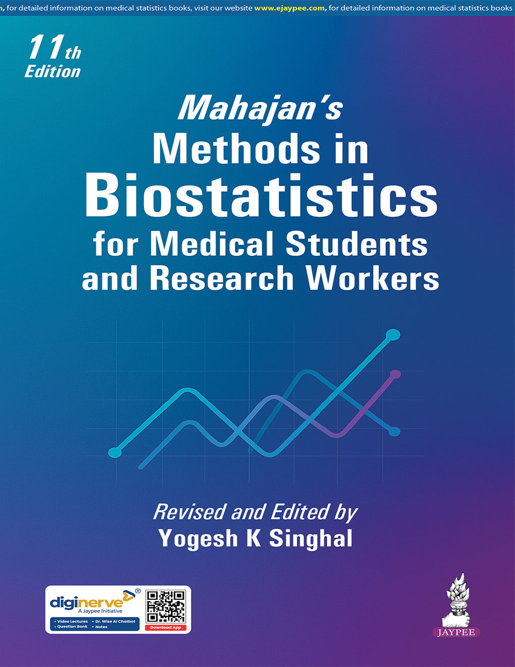 Mahajan's Methods in Biostatistics for Medical Students and Research Workers, 11e | Yogesh K Singhal