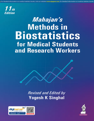 Mahajan's Methods in Biostatistics for Medical Students and Research Workers, 11e