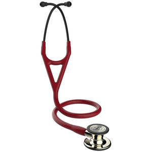 3M Littmann Cardiology IV Diagnostic Stethoscope: Champagne & Burgundy Tube 6176