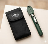 Ophthalmoscope Set OMNI 3000 Standard, LED WOSB, Green Color, Soft Pouch 8017