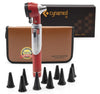 Medical Tools-Cynamed Mini Otoscope – Ear Scope with Light, Ear Infection Detector (Red) | ABC Books