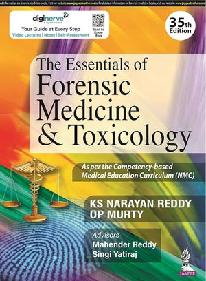 The Essentials of Forensic Medicine & Toxicology, 35e