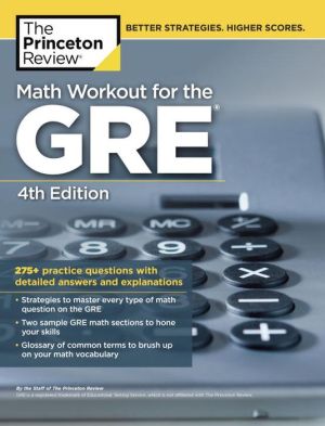 Math Workout for the GRE, 4e