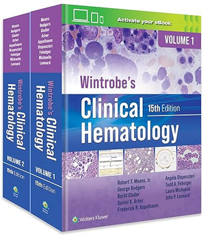 Wintrobe's Clinical Hematology: Print + eBook with Multimedia (2 Volume Set), 15e