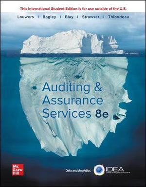 ISE Auditing & Assurance Services, 8e**