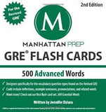 500 Advanced Words: GRE Vocabulary Flash Cards, 2e **