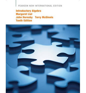 Introductory Algebra: Pearson New (IE), 10e