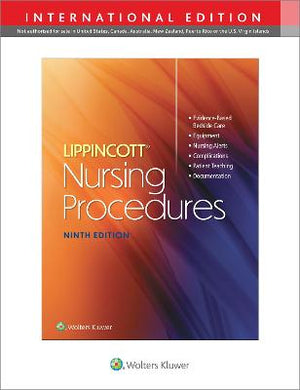Lippincott Nursing Procedures (IE), 9e
