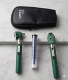Oto-Ophth Set-ENT Diagnostic Set OMNI 3000 Oto/Ophth Deluxe, LED WOSB, Green Color, Soft Pouch 8038