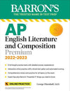 AP English Literature and Composition Premium, 2022-2023: 8 Practice Tests + Comprehensive Review + Online Practice (Barron's Test Prep), 9e**