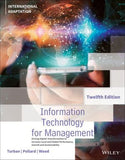 Information Technology for Management, International Adaptation, 12e