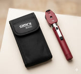 Ophthalmoscope Set OMNI 3000 Standard, LED WOSB, Burgundy Color, Soft Pouch 8015