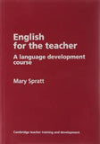 English for the Teacher