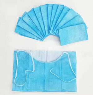 Dent Supp -Disposable Dental Bibs With TIE-500/Box -33x45cm