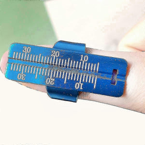 Dent. Inst-Endo Gauge Finger Ruler100% aluminum