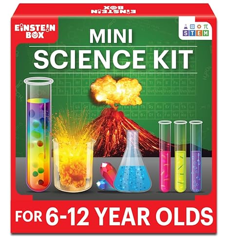Einstein Box Mini Science Kit for Boys & Girls 6,7,8,9,10,11,12 Years Old | Birthday Gifts Ideas for Kids 6-8-10-12 Years Old | STEM Learning & Education Toys | | Einstein Einstein Box Mini Science Kit for Boys & Girls 6,7,8,9,10,11,12 Years Old | Birthday Gifts Ideas for Kids 6-8-10-12 Years Old | STEM Learning & Education Toys | | Einstein